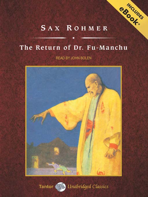 Title details for The Return of Dr. Fu-Manchu by Sax Rohmer - Wait list